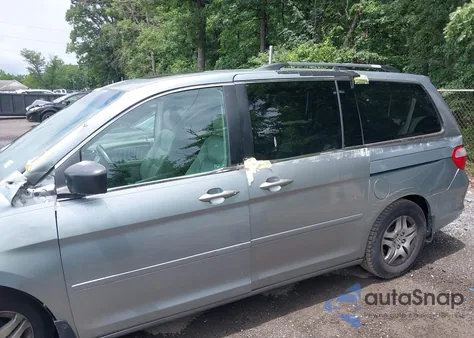 2006 Honda Odyssey Ex-L из США, поврежденный, VIN 5FNRL38756B070167